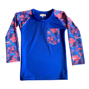 Playera Sunny Kids Flores Neon Unisex