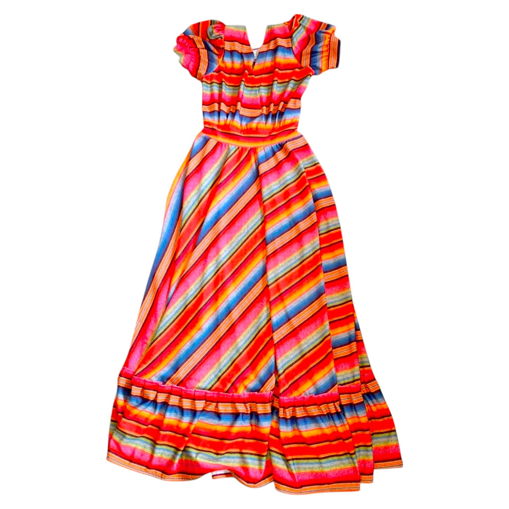 Maxi Vestido Bombai Mexicana Mujer